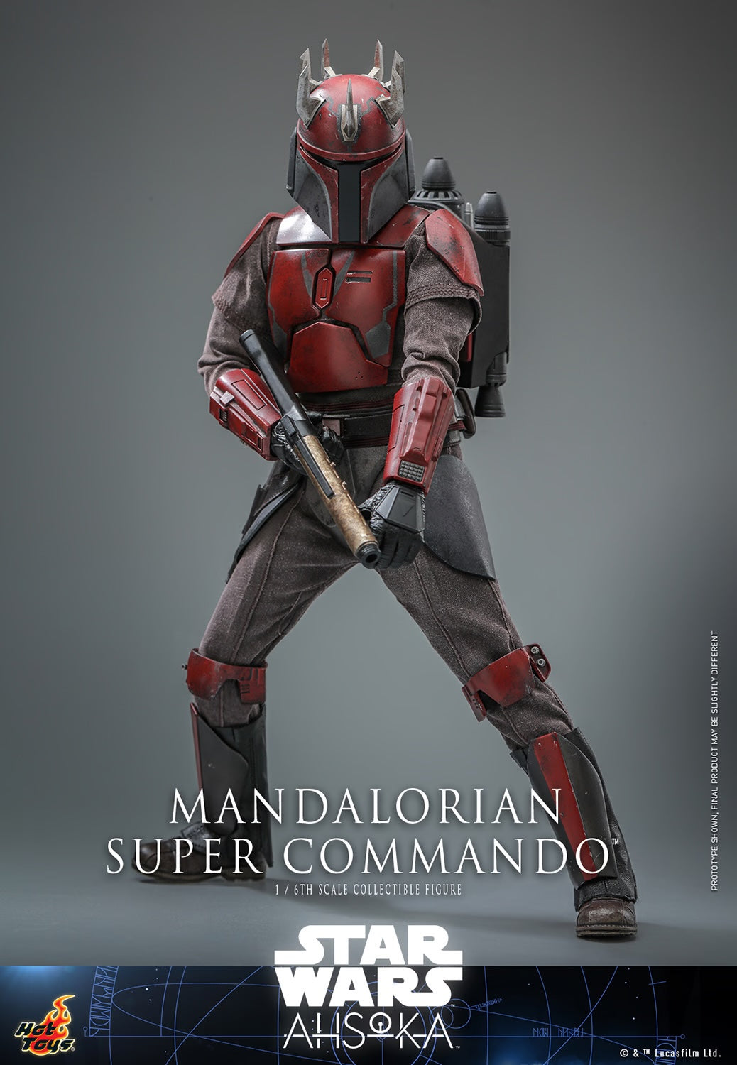 STAR WARS: MANDALORIAN SUPER COMMANDO CAPTAIN by Hottoys