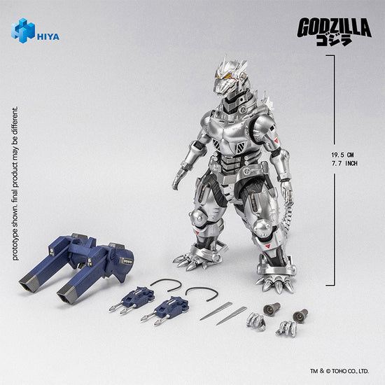 (Pre-Order) HIYA Exquisite Basic Series None Scale 7.7 Inch GODZILLA AGAINST MECHAGODZILLA Mechagodzilla MFS-3 Action Figure