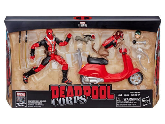 Marvel Comics 80th Anniversary Ultimate Marvel Legends Deadpool Corps of