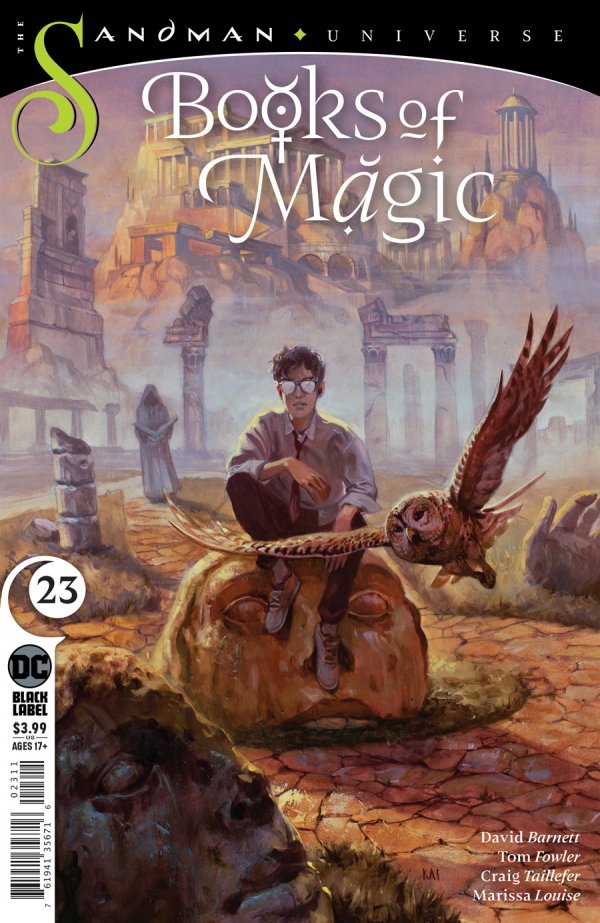 Books of Magic #23 Cover A Kai Carpenter