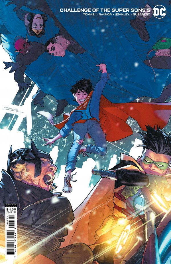 Challenge of the Super Sons #5 Cover B Jamal Campbell Variant