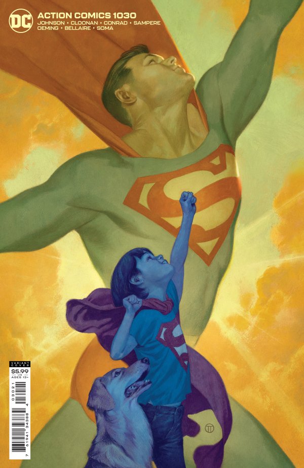 Action Comics #1030 Cover B Julian Totino Tedesco Variant
