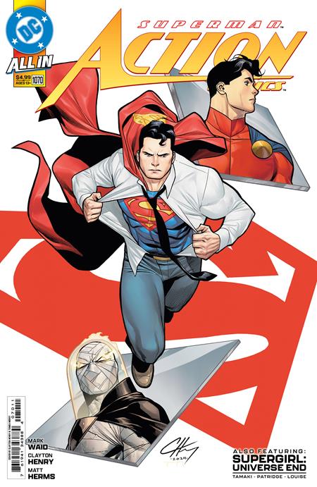 Action Comics #1070 Cover A Henry & Morey Variant