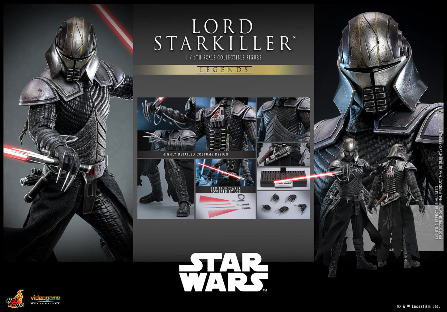 LORD STARKILLER™ Sixth Scale Figure by Hot Toys