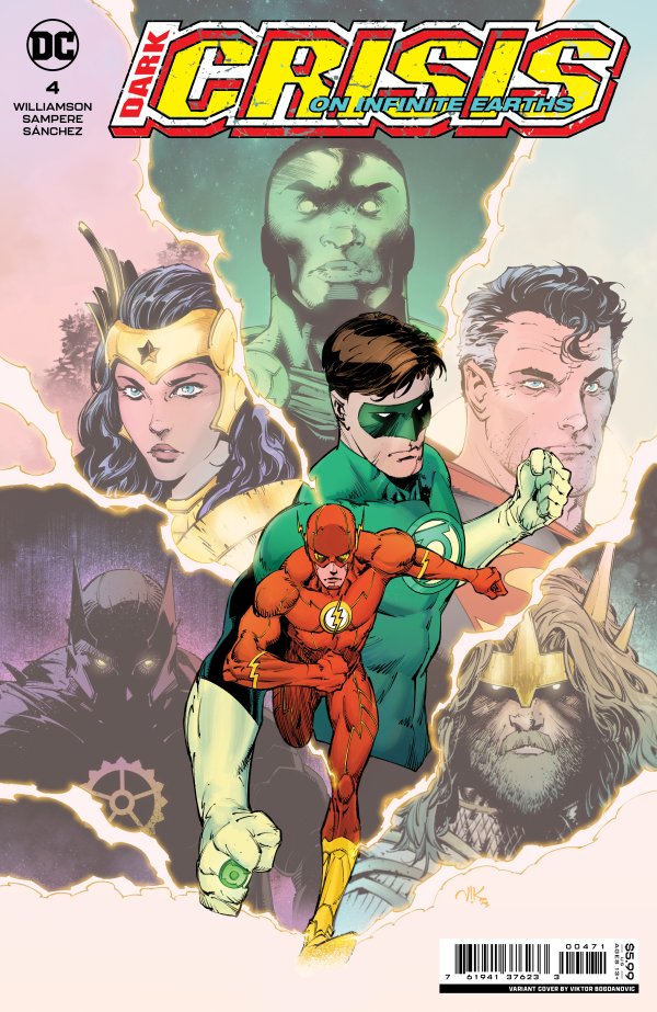 Dark Crisis on Infinite Earths #4 Cover G Viktor Bogdanovic Variant