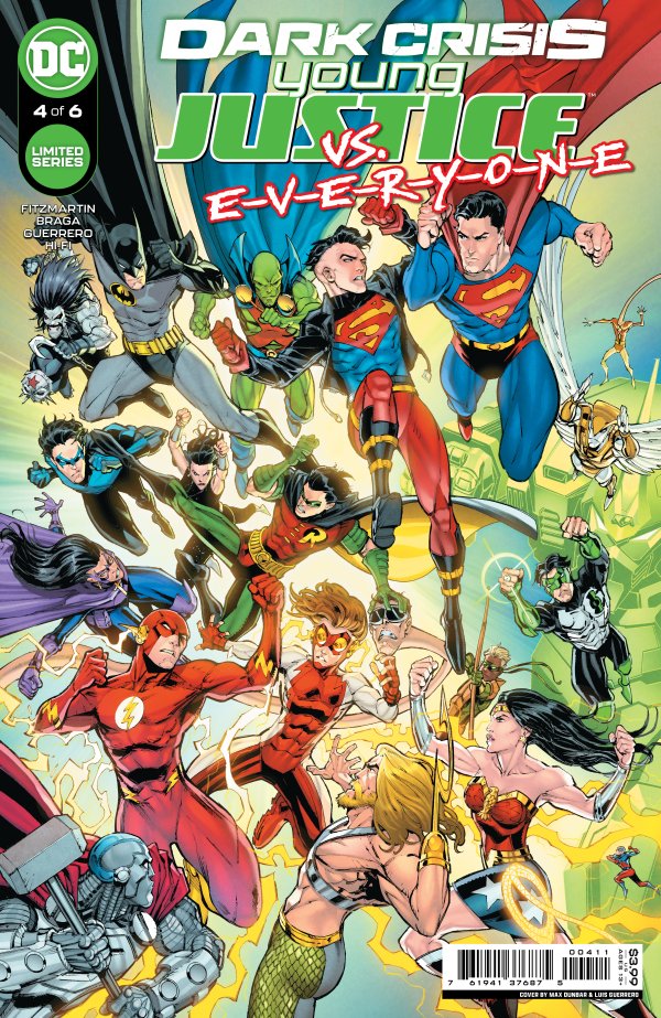 Dark Crisis: Young Justice #4 Cover A Max Dunbar Variant