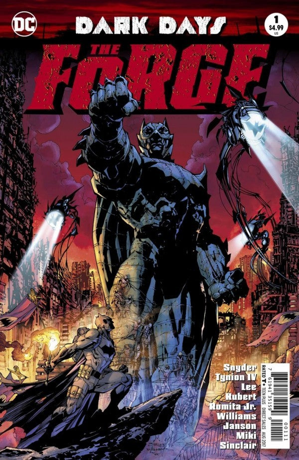 Dark Days: The Forge #1 Cover A Lee & Williams & Sinclair Variant