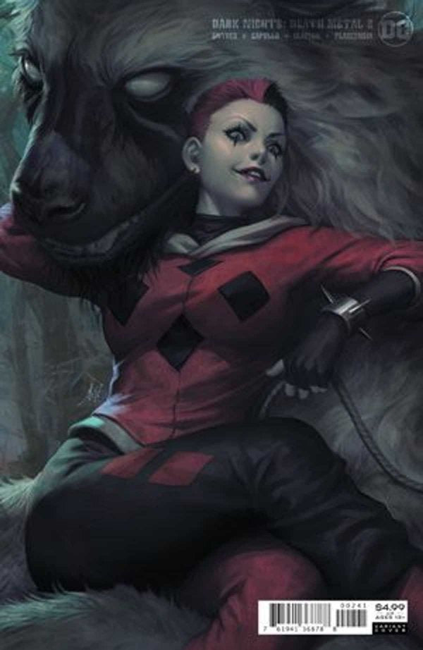 Dark Nights: Death Metal #2 Stanley 'Artgerm' Lau Harley Quinn Variant