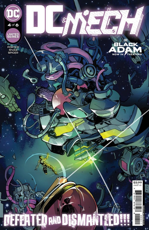 DC: Mech #4 Cover A Baldemar Rivas Variant
