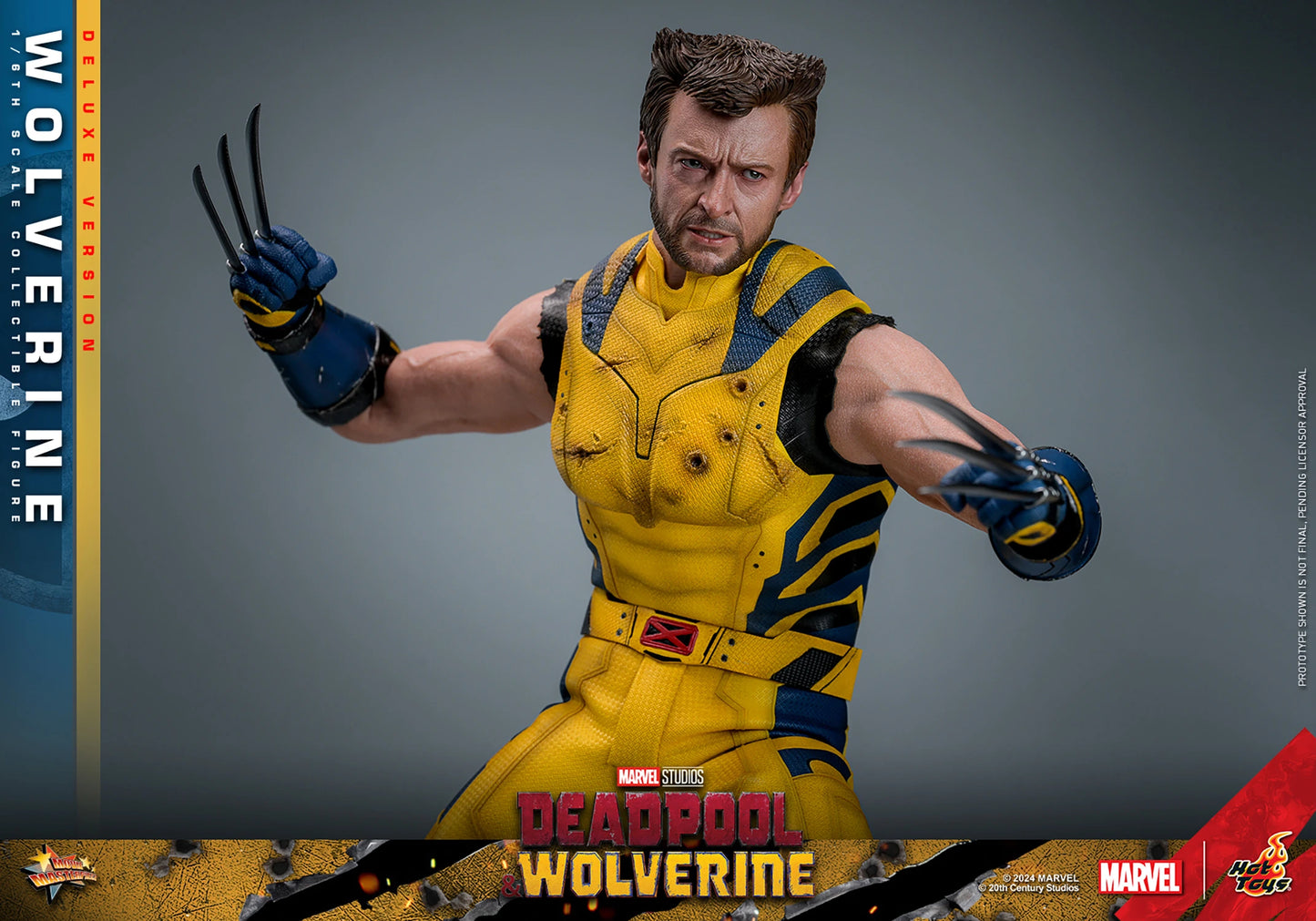(Pre-Order) WOLVERINE (DELUXE VERSION) Sixth Scale Figure by Hot Toys