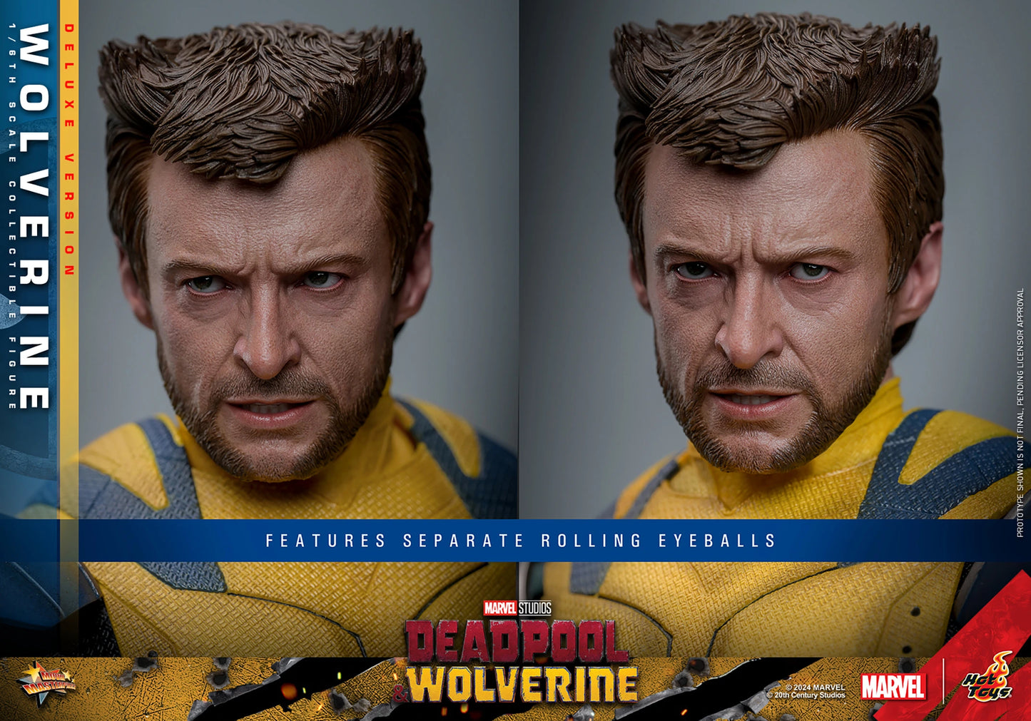 (Pre-Order) WOLVERINE (DELUXE VERSION) Sixth Scale Figure by Hot Toys