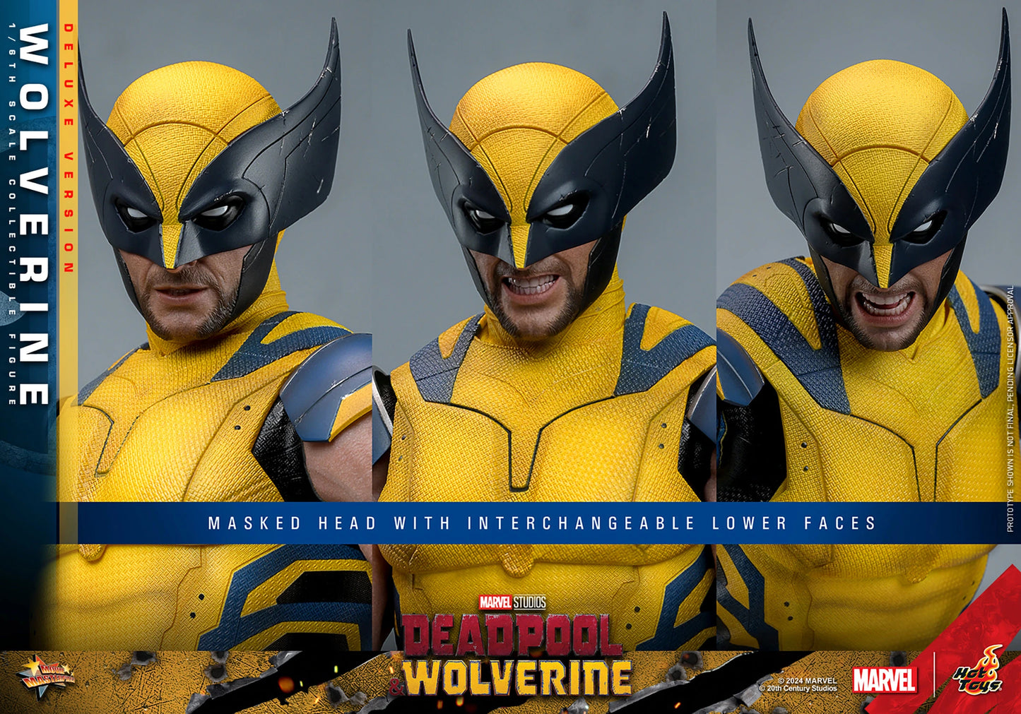 (Pre-Order) WOLVERINE (DELUXE VERSION) Sixth Scale Figure by Hot Toys