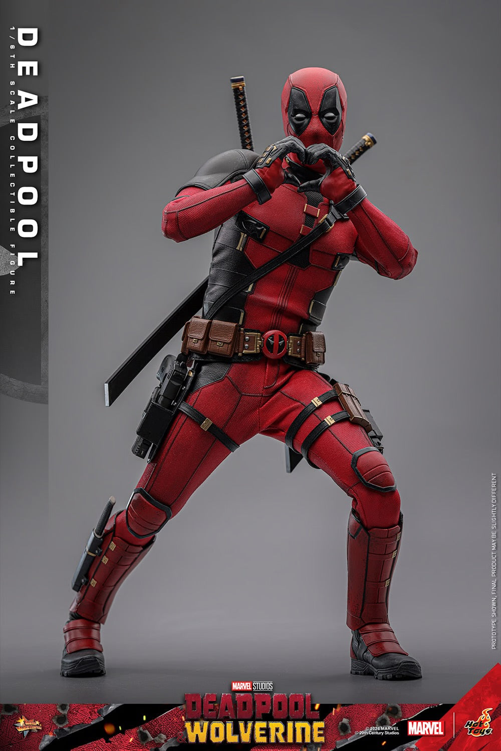 DEADPOOL Sixth Scale Figure by Hot Toys