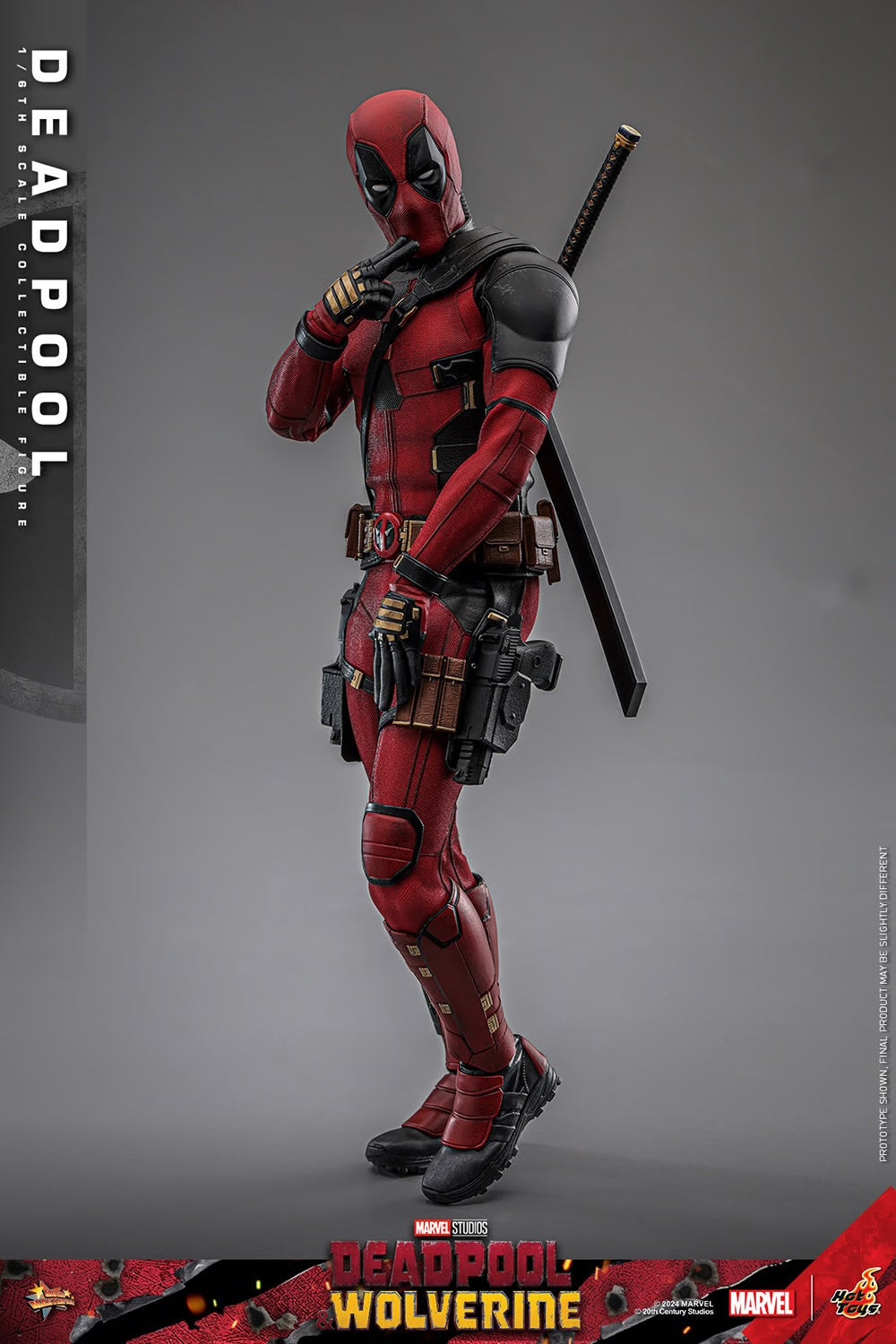 DEADPOOL Sixth Scale Figure by Hot Toys