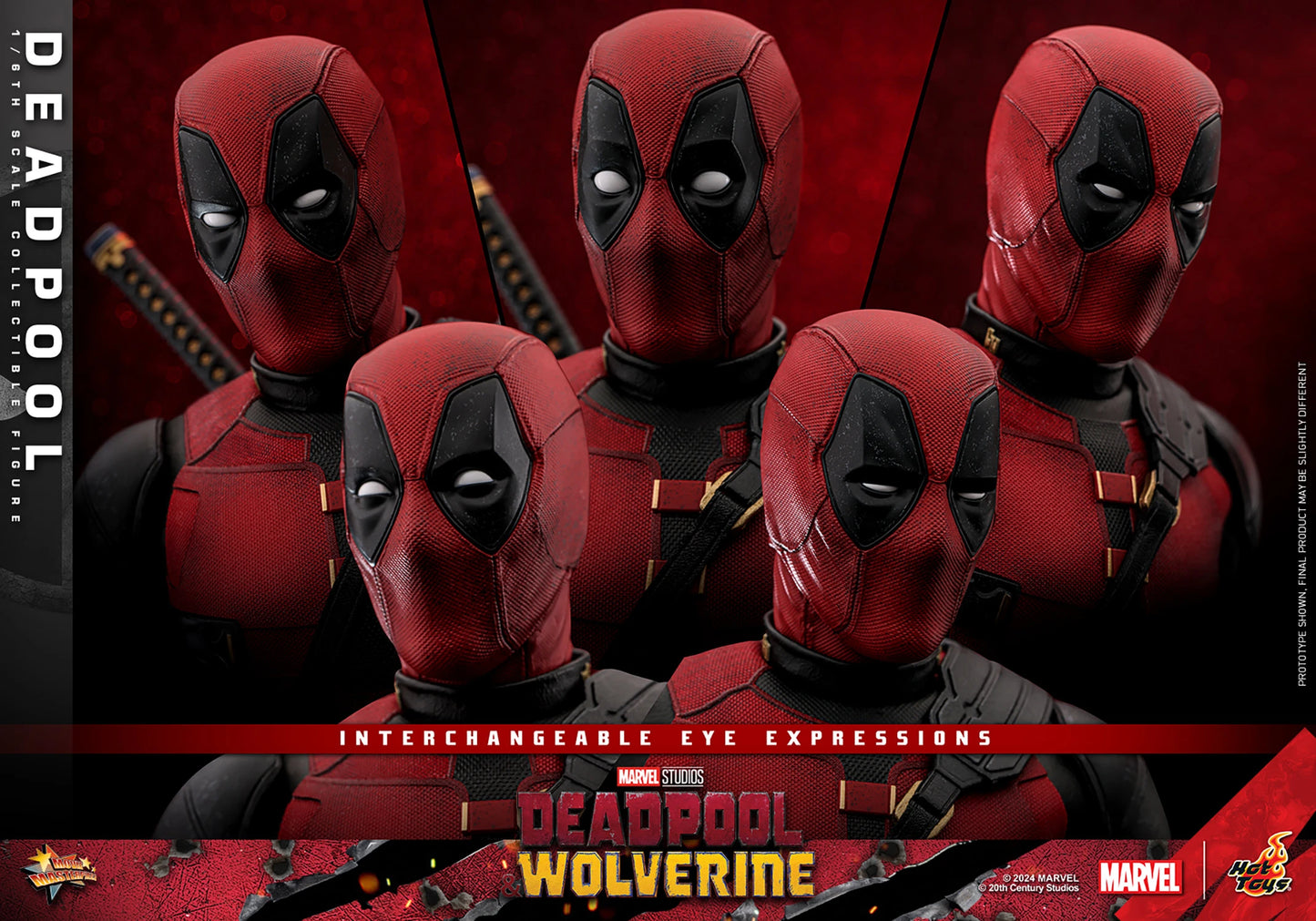 DEADPOOL Sixth Scale Figure by Hot Toys