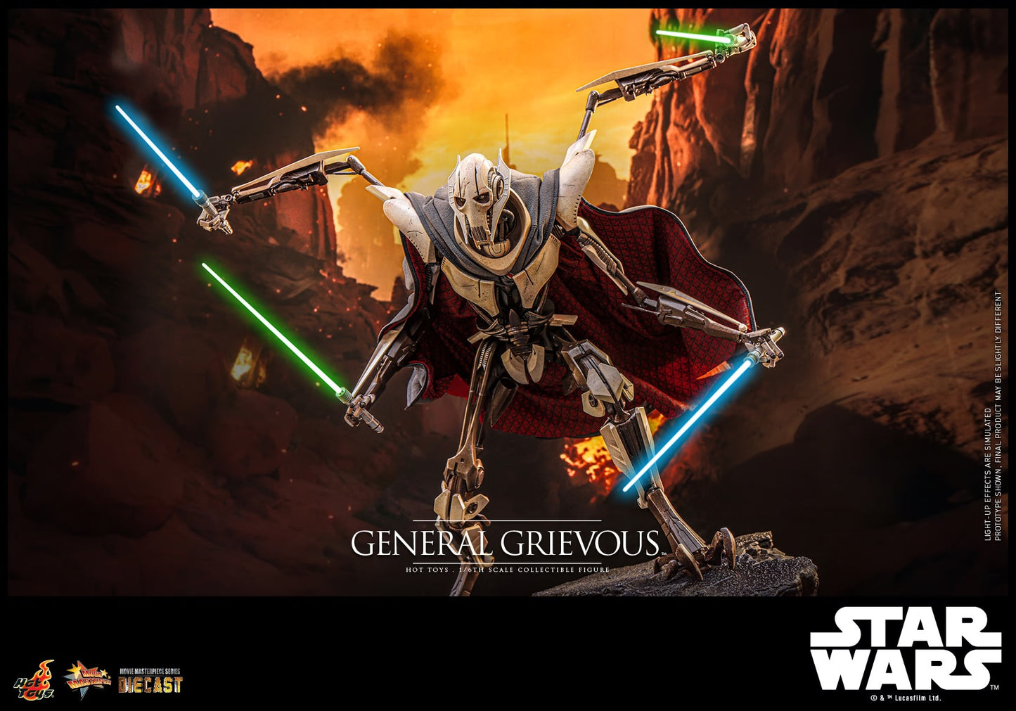 (Pre-Order) GENERAL GRIEVOUS™ Sixth Scale Figure by Hot Toys