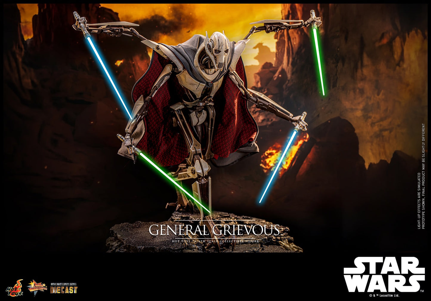 (Pre-Order) GENERAL GRIEVOUS™ Sixth Scale Figure by Hot Toys