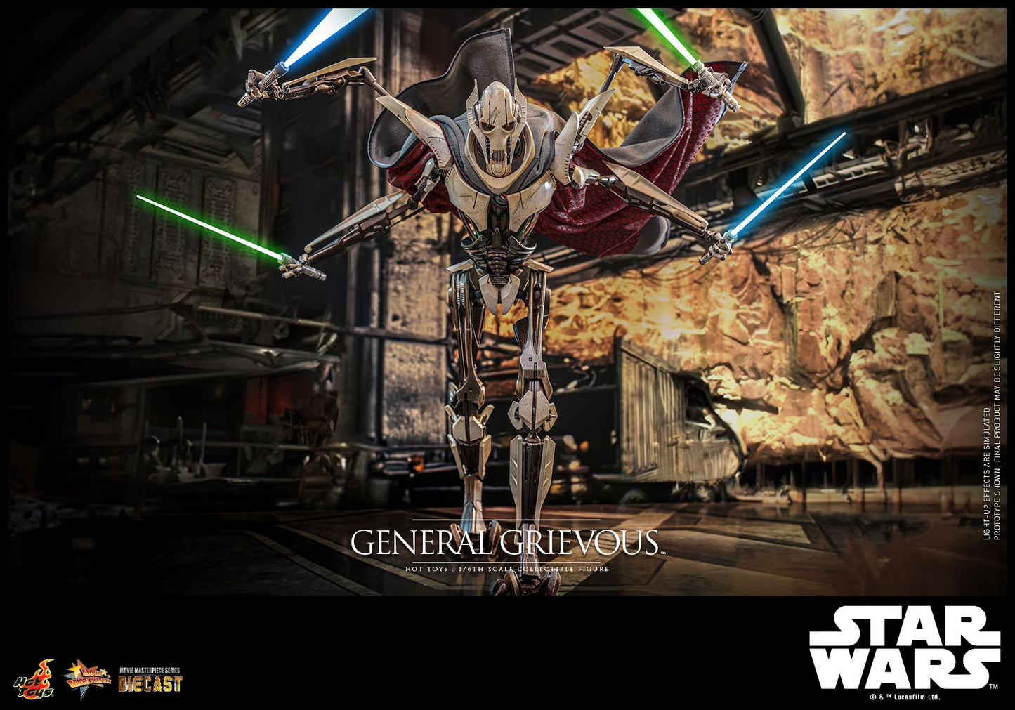 (Pre-Order) GENERAL GRIEVOUS™ Sixth Scale Figure by Hot Toys