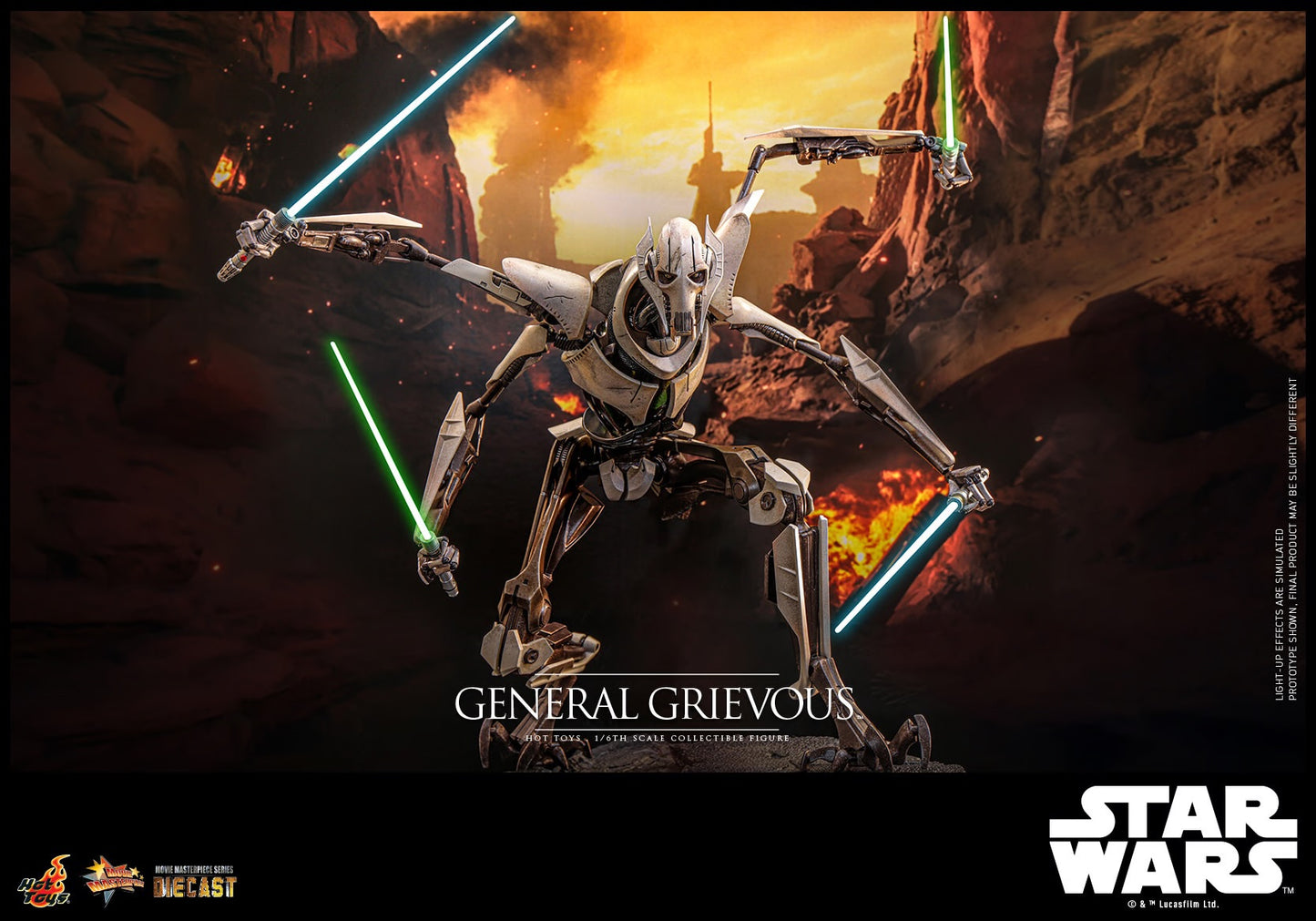 (Pre-Order) GENERAL GRIEVOUS™ Sixth Scale Figure by Hot Toys