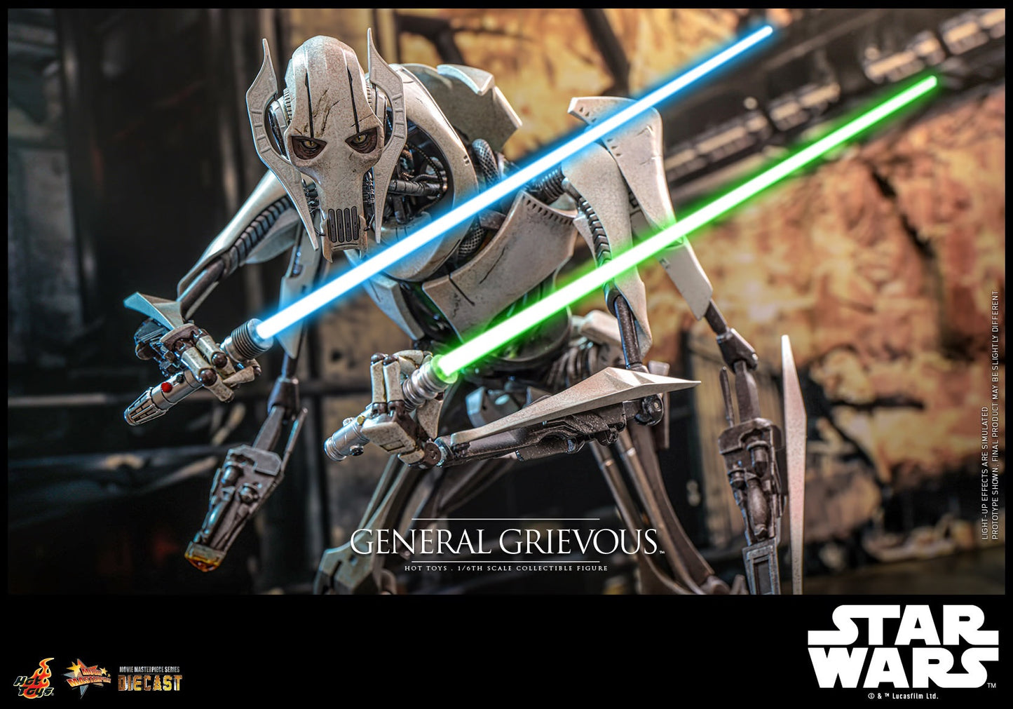 (Pre-Order) GENERAL GRIEVOUS™ Sixth Scale Figure by Hot Toys