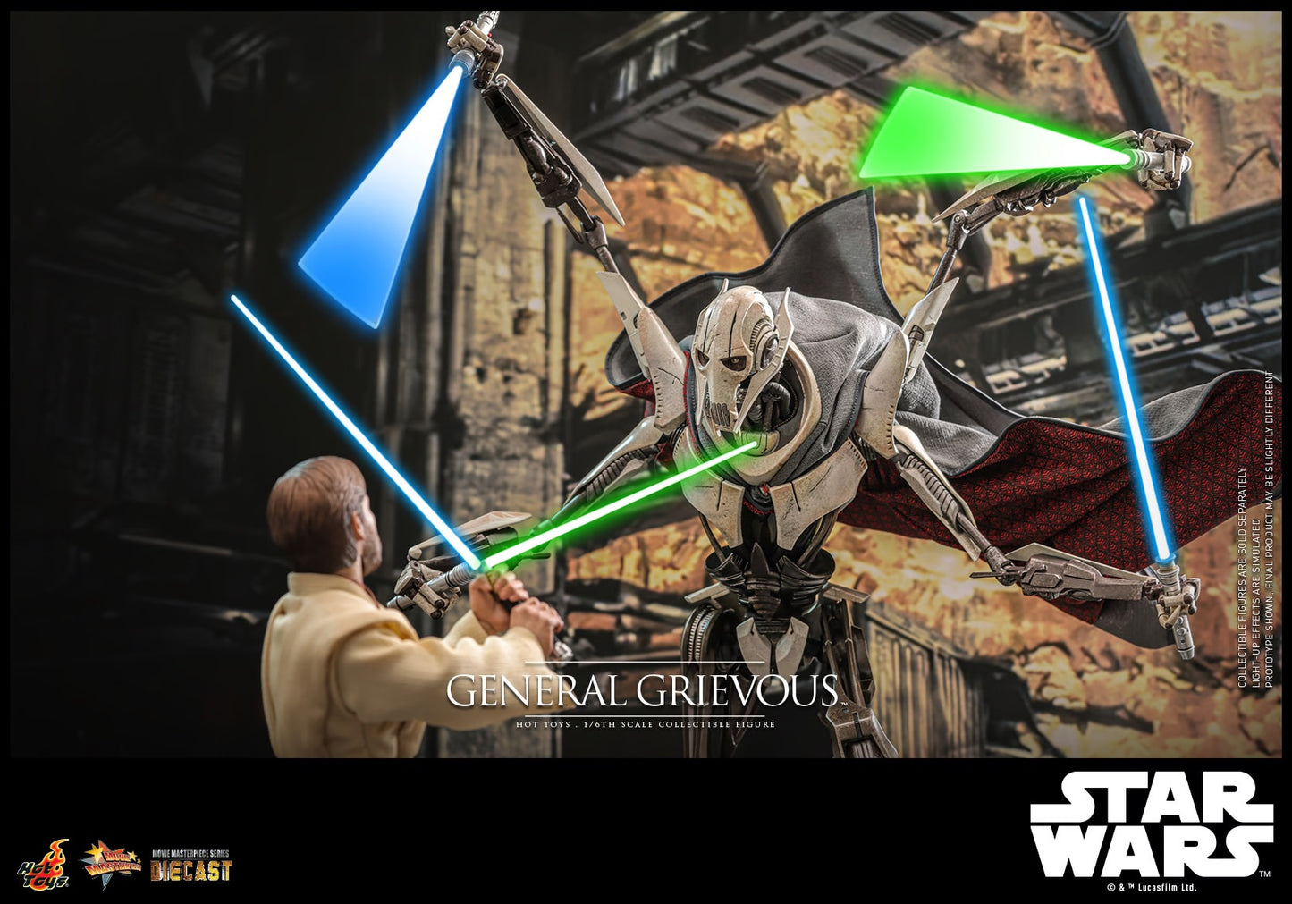 (Pre-Order) GENERAL GRIEVOUS™ Sixth Scale Figure by Hot Toys