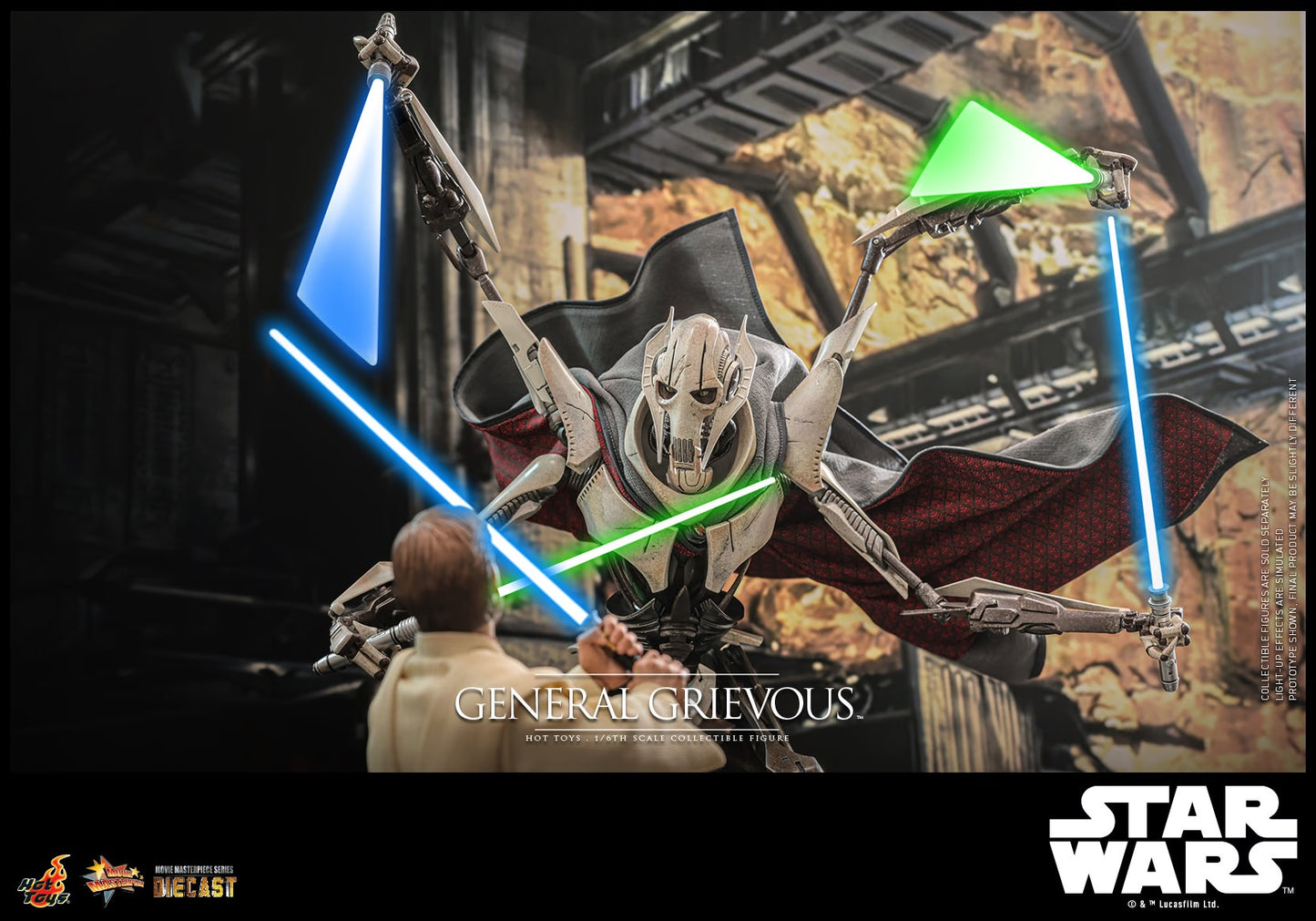 (Pre-Order) GENERAL GRIEVOUS™ Sixth Scale Figure by Hot Toys