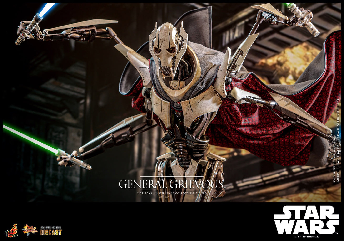 (Pre-Order) GENERAL GRIEVOUS™ Sixth Scale Figure by Hot Toys