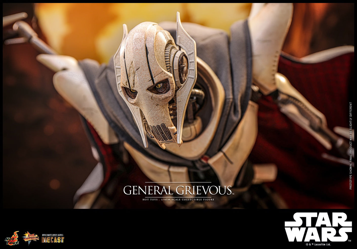 (Pre-Order) GENERAL GRIEVOUS™ Sixth Scale Figure by Hot Toys