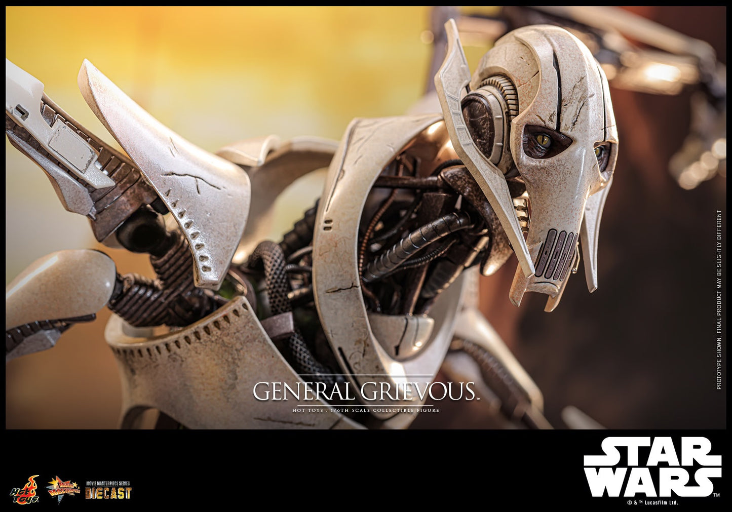 (Pre-Order) GENERAL GRIEVOUS™ Sixth Scale Figure by Hot Toys