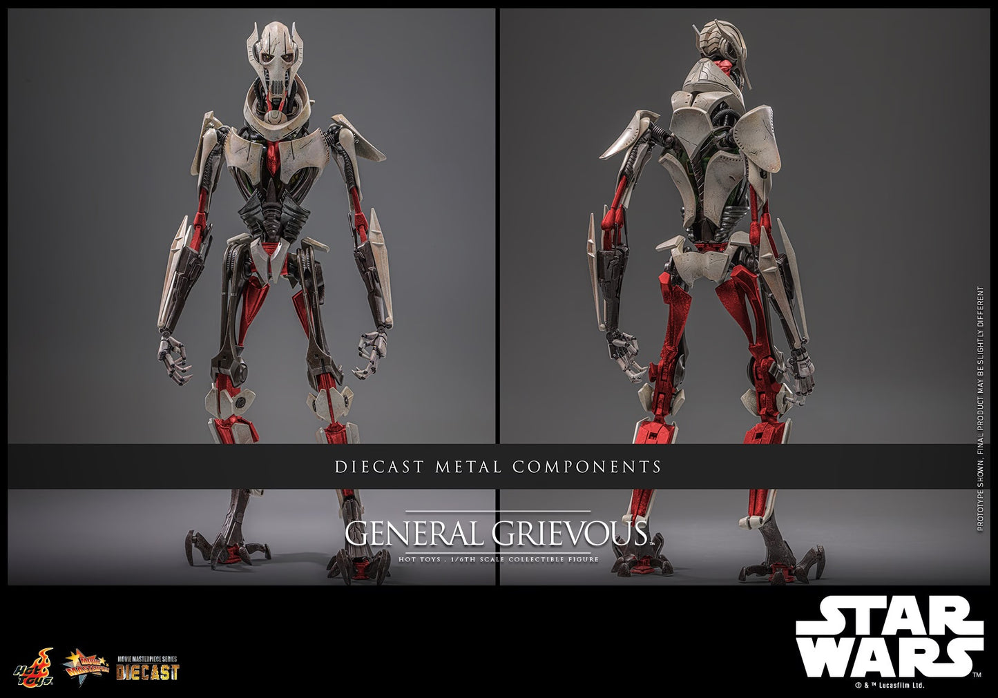 (Pre-Order) GENERAL GRIEVOUS™ Sixth Scale Figure by Hot Toys
