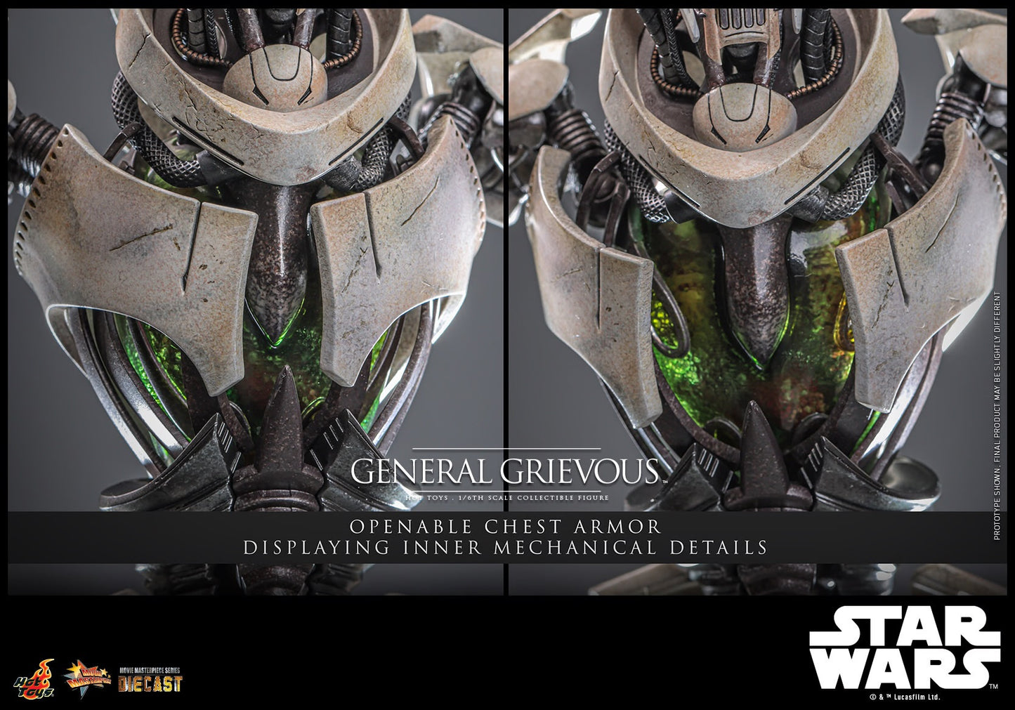 (Pre-Order) GENERAL GRIEVOUS™ Sixth Scale Figure by Hot Toys