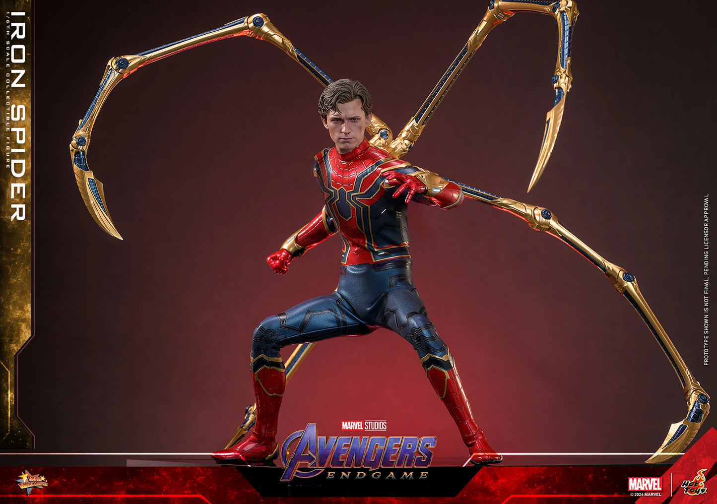 (Pre-Order) IRON SPIDER Sixth Scale Figure by Hot Toys