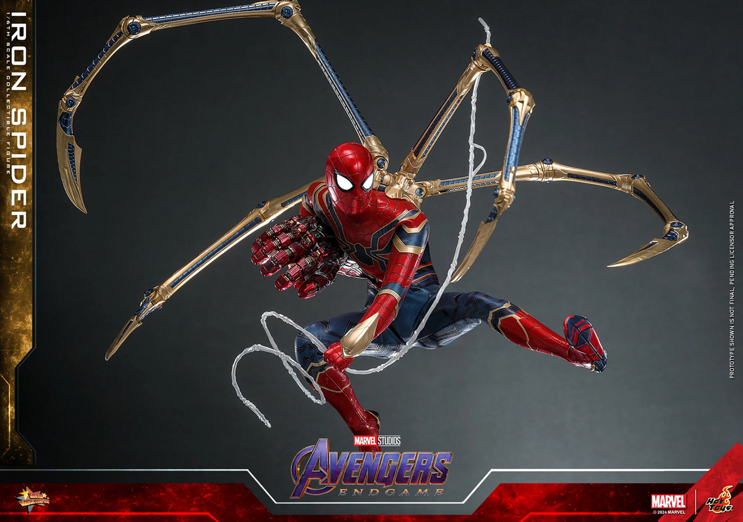 (Pre-Order) IRON SPIDER Sixth Scale Figure by Hot Toys