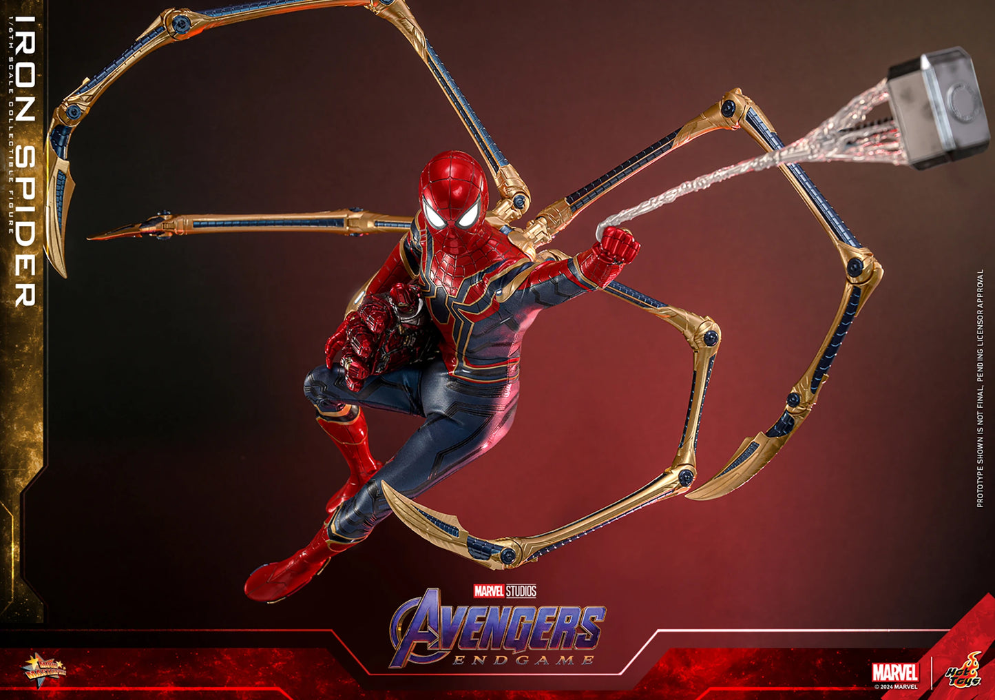 (Pre-Order) IRON SPIDER Sixth Scale Figure by Hot Toys