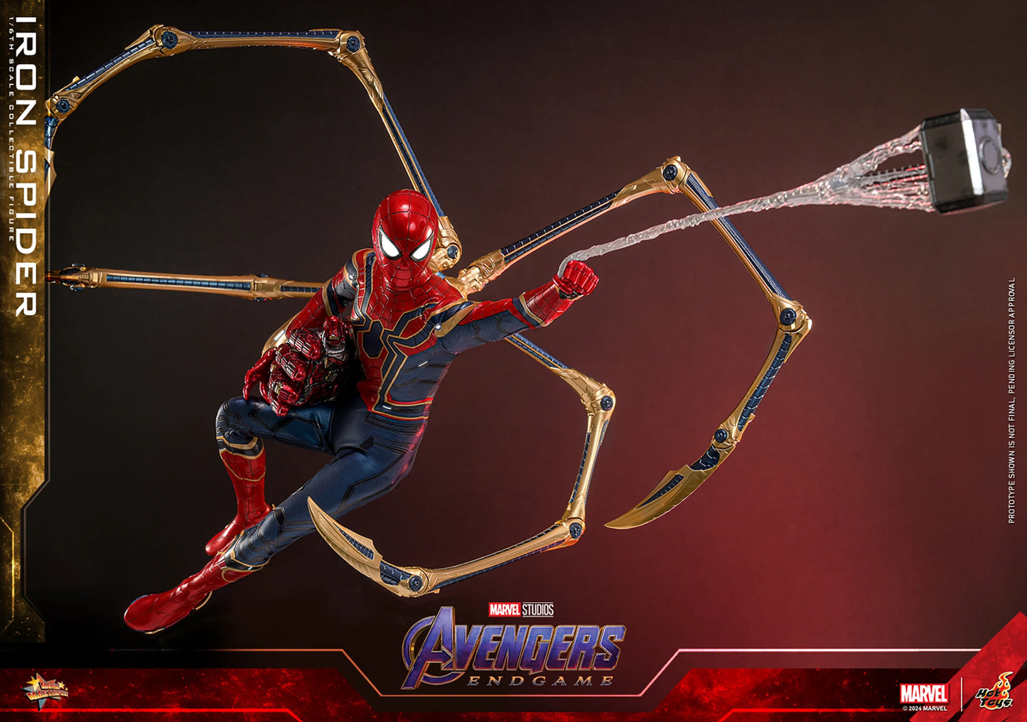 (Pre-Order) IRON SPIDER Sixth Scale Figure by Hot Toys