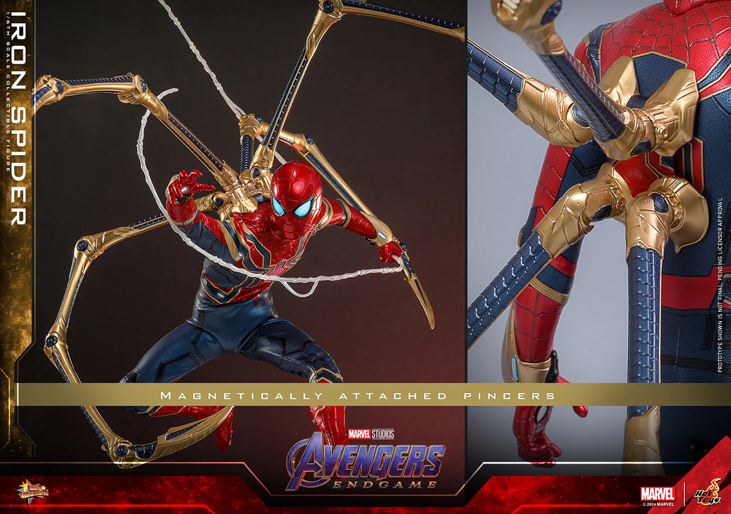 (Pre-Order) IRON SPIDER Sixth Scale Figure by Hot Toys