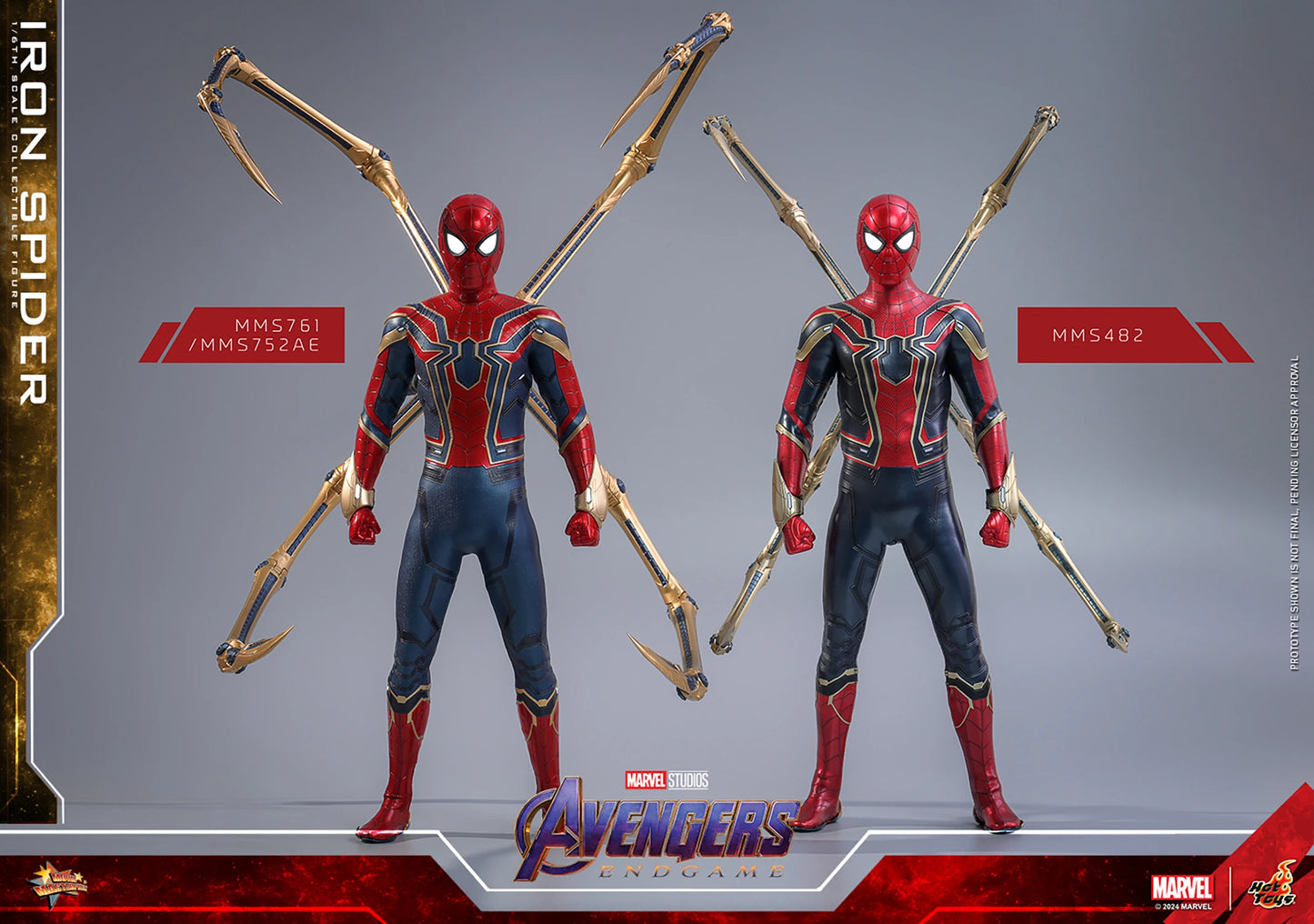 (Pre-Order) IRON SPIDER Sixth Scale Figure by Hot Toys