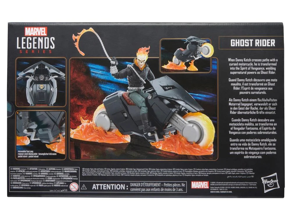 Marvel 85th Ann Legends Ghost Rider with Cycle 6in Action Figure