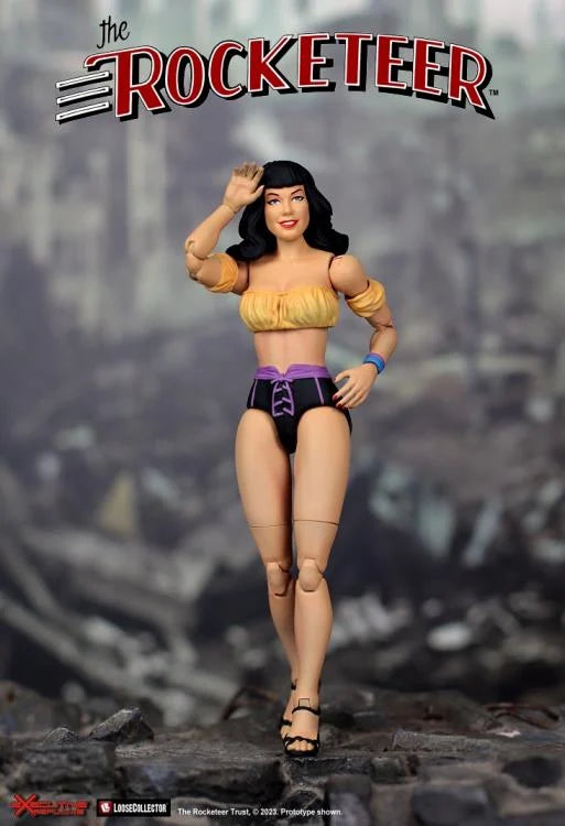 The Rocketeer & Betty Deluxe 1/12 Scale Figure Set
