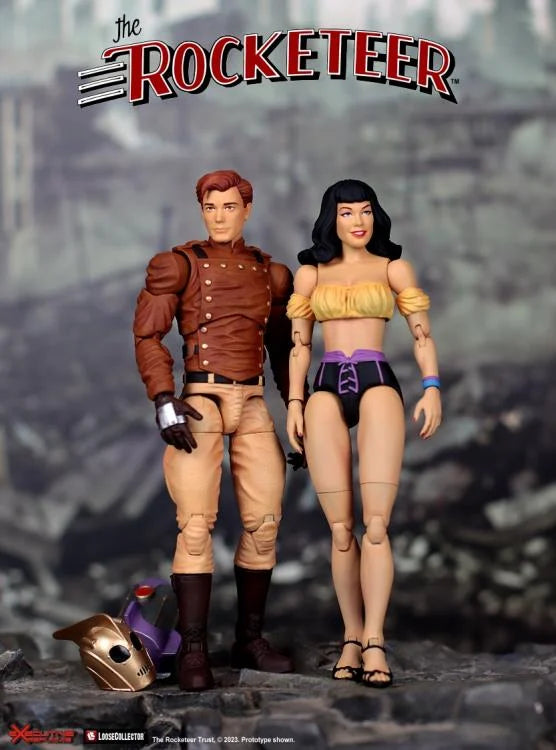 The Rocketeer & Betty Deluxe 1/12 Scale Figure Set
