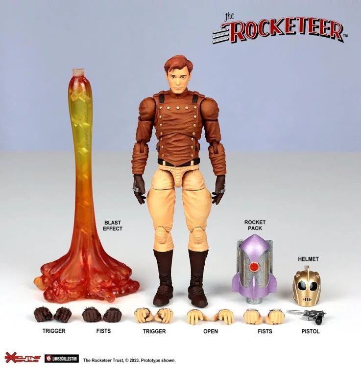 The Rocketeer & Betty Deluxe 1/12 Scale Figure Set