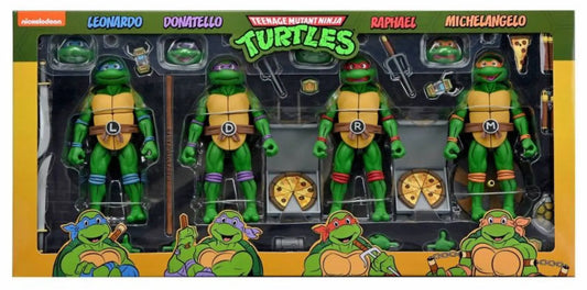 NECA TMNT Leonardo Donatello Raphael Michelangelo 4-Pack