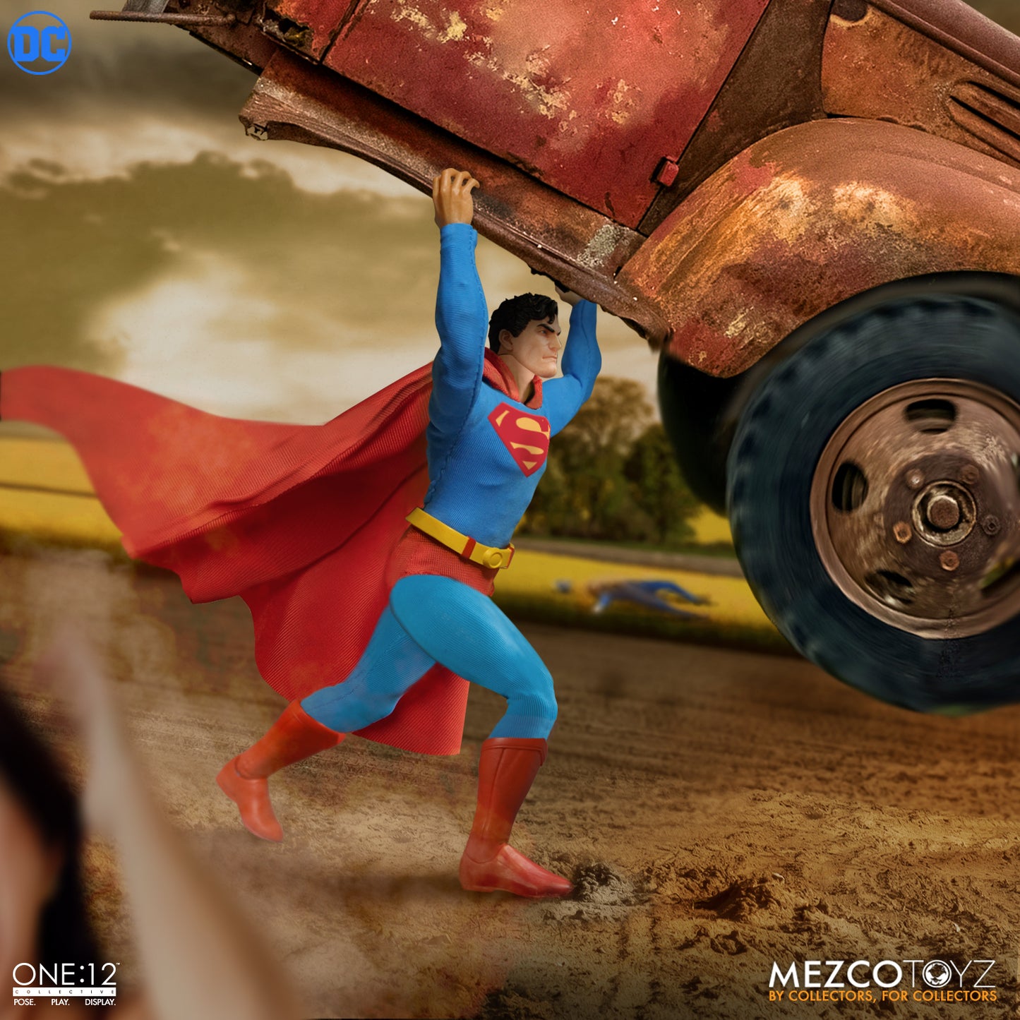 ONE-12 COLLECTIVE SUPERMAN MAN OF STEEL EDITION AF by MEZCO TOYS