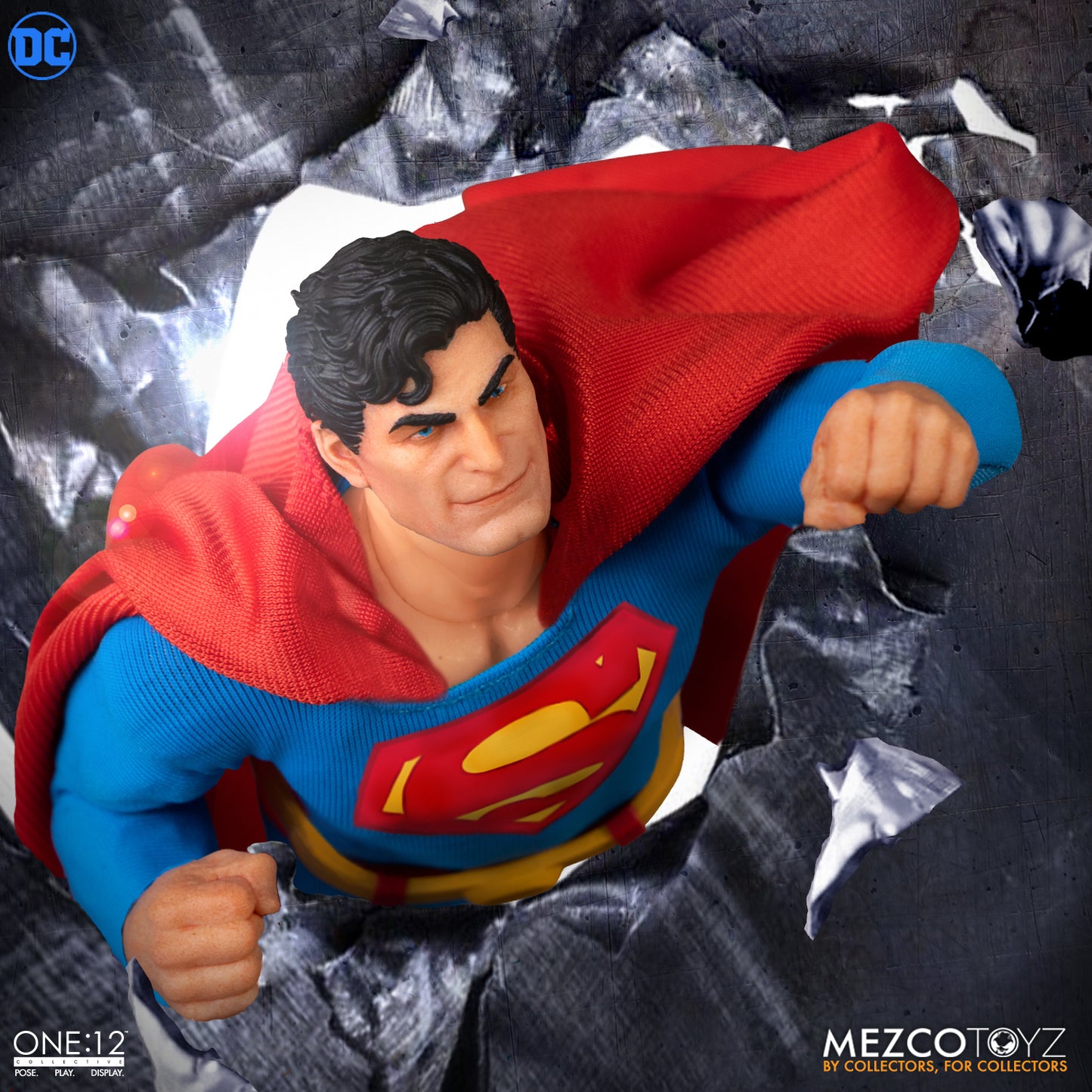 ONE-12 COLLECTIVE SUPERMAN MAN OF STEEL EDITION AF by MEZCO TOYS