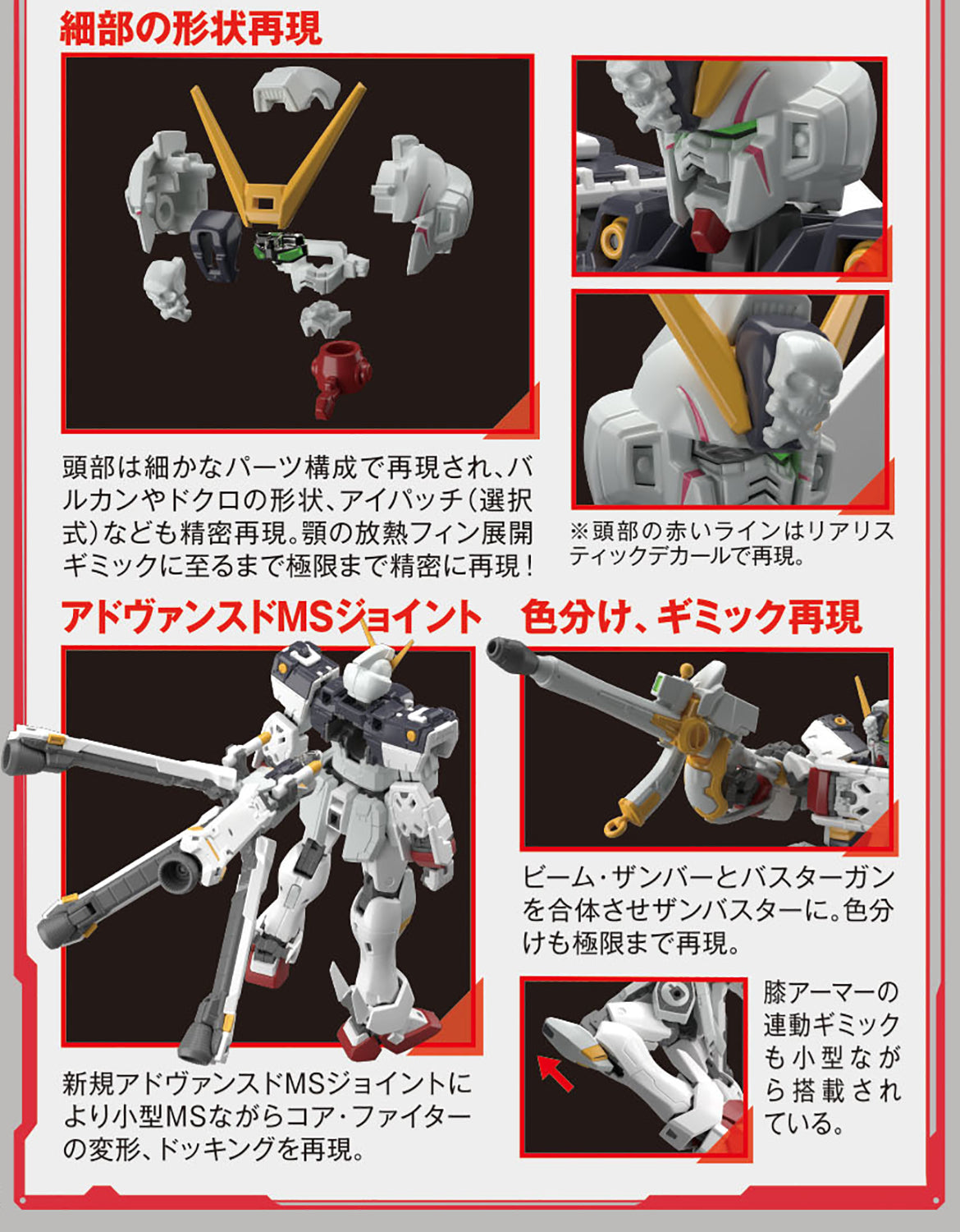 CROSSBONE GUNDAM 31 CROSSBONE GUNDAM X1 RG 1/144 MDL KIT