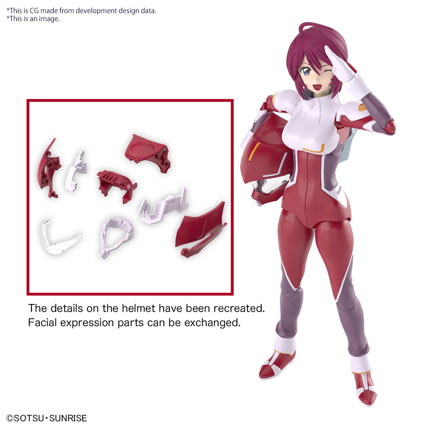Lunamaria Hawke Figure-Rise Std Model Kit