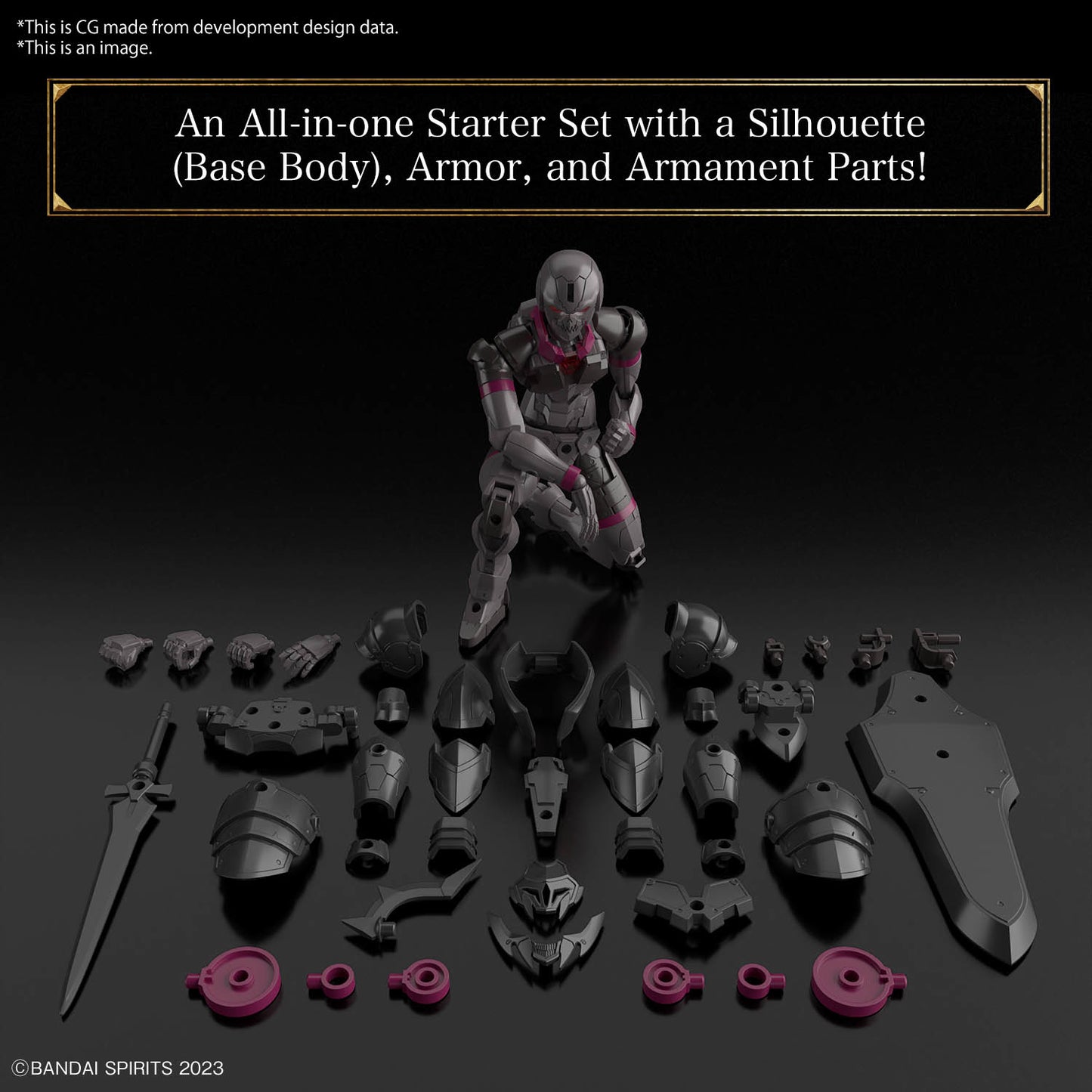 30mf Rosan Knight Model Kit