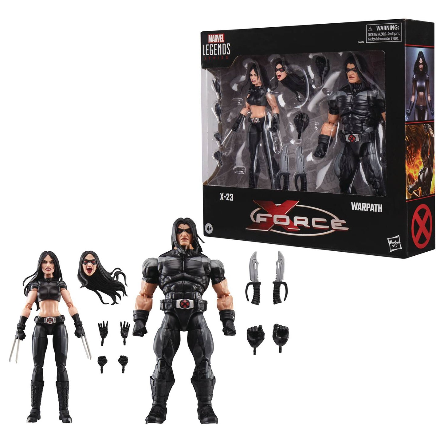 (PRE-ORDER) MARVEL LEGENDS X-FORCE X-23 & WARPATH 6IN AF 2PK