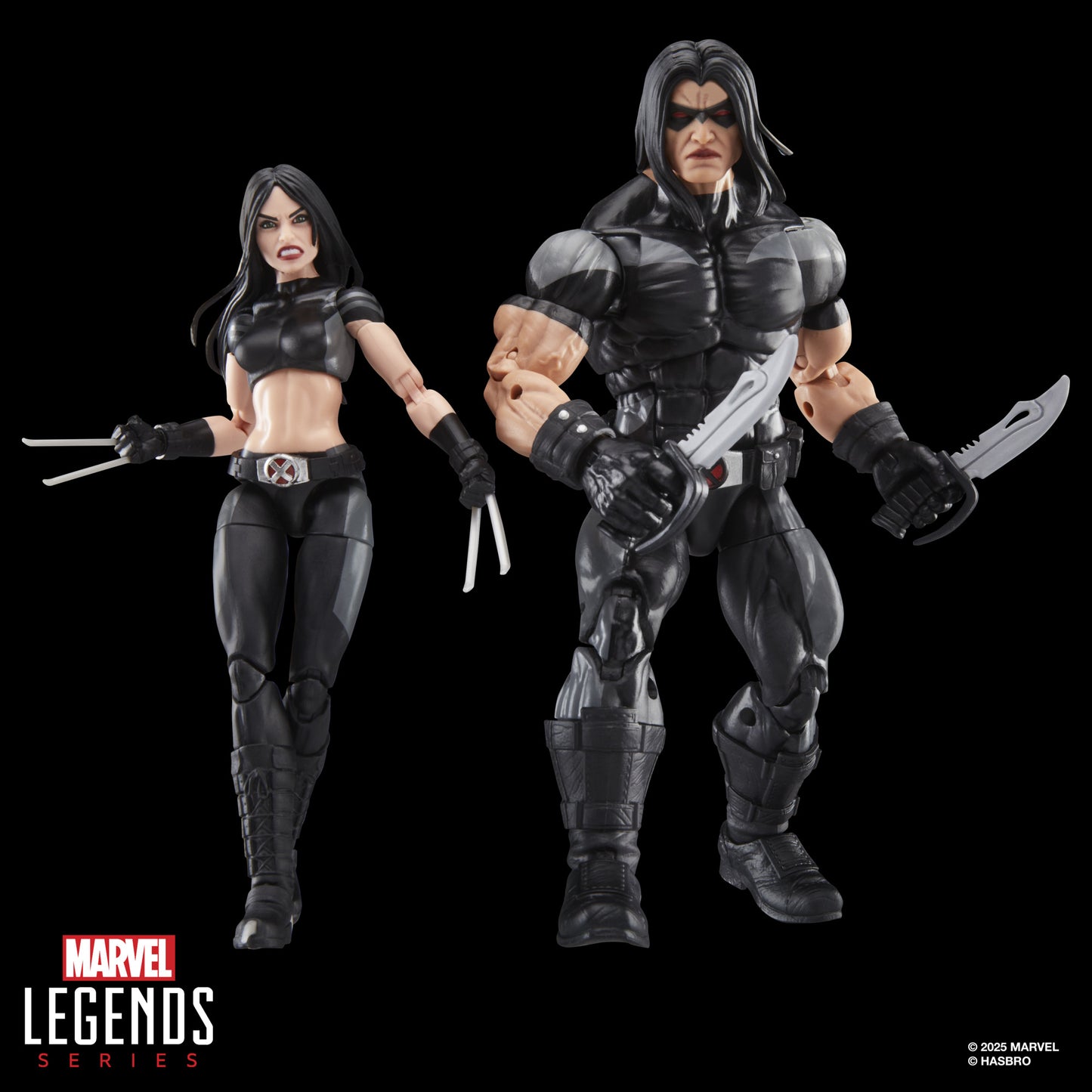 (PRE-ORDER) MARVEL LEGENDS X-FORCE X-23 & WARPATH 6IN AF 2PK