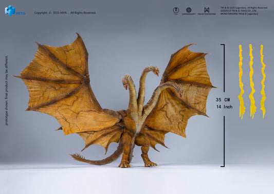 (Pre-Order) GODZILLA KING O/T MONSTERS EXQ BASIC KING GHIDORAH 2.0 PX AF